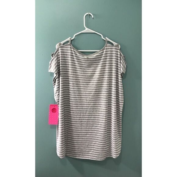 NWT … YOGALICIOUS “Size 2X” Cold Shoulder Top - Picture 2 of 6